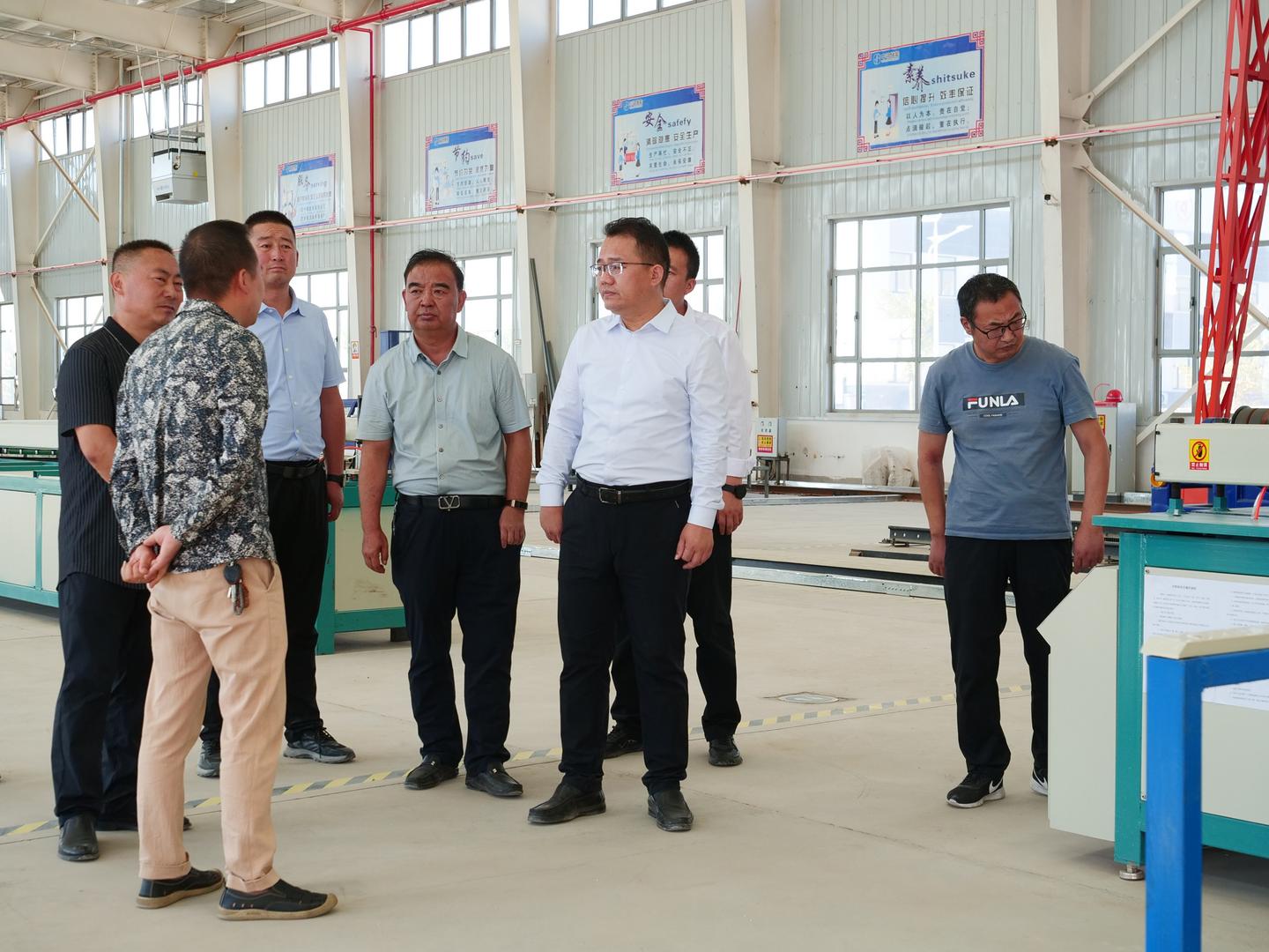 张伟调研重点项目建设工作 - 甘肃水务山丹供水有限责任公司